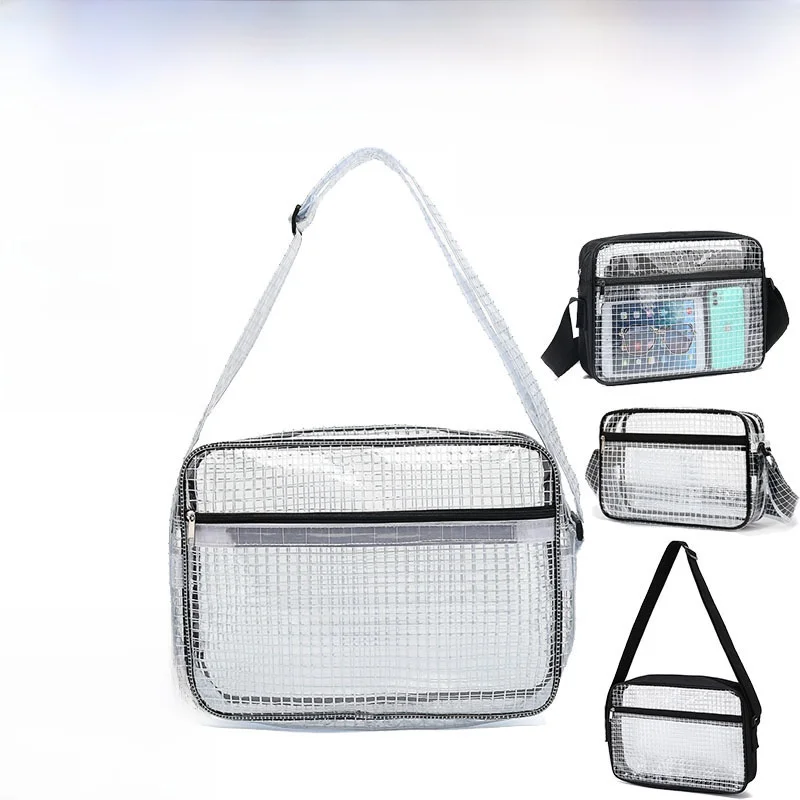 

Антистатическая ПВХ-сумка для инструментов без пыли, сумка через плечо для чистой комнаты, 7-дюймовая мягкая сумка через плечо с застежкой-молнией