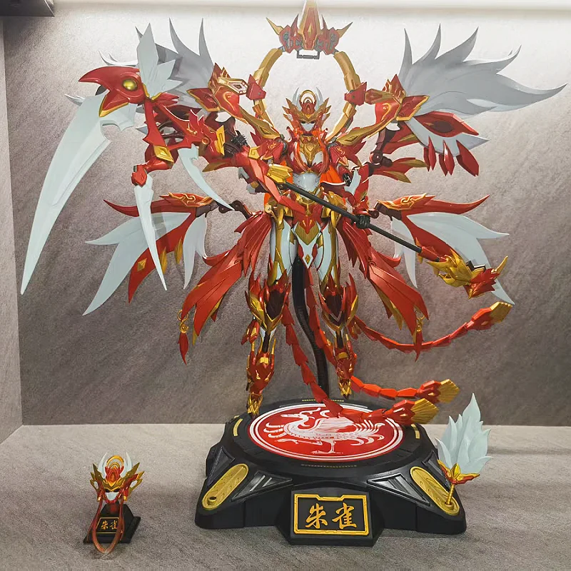 In Stock Zen Of Collectible Cangdao Model Cd03 Rosefinch Zhu Que Metal Build 1/72 Alloy Robot Action Figure Toy