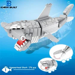 Shark Ocean Animal Building Block Toy - Enhance Hands-On Skills, Deepen Understanding of Marine Life, Perfect Fun Playtime Toy