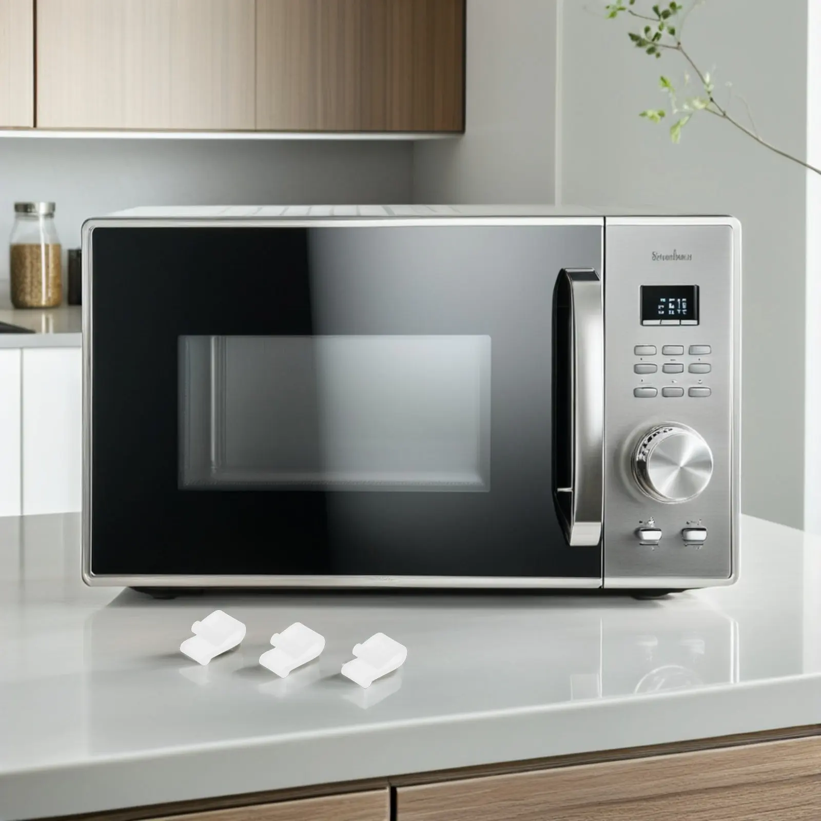 12 clips de silicona para proteger tapas de horno, soporte para tapas de ollas holandesas, abrazaderas antideslizantes resistentes al calor y a los arañazos para proteger sartenes