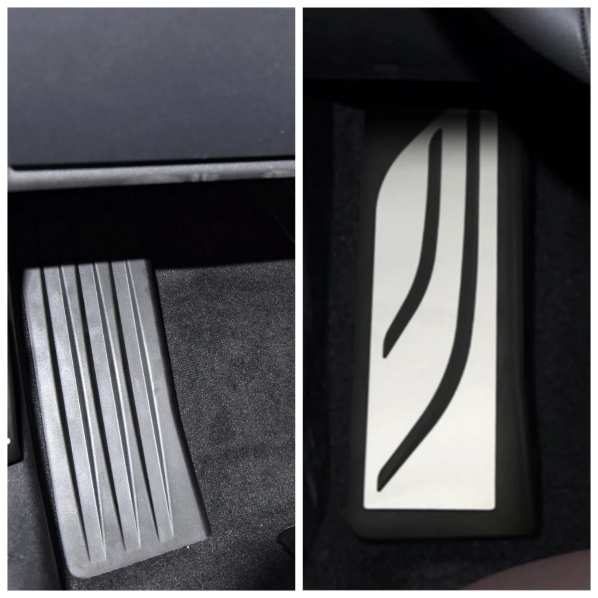Car Foot Rest Pedal for BMW 3 Series G20 G21 2020 - 2023 LHD Car Dead Pedal Pads Cover Stainless Steel+plastic Accessories