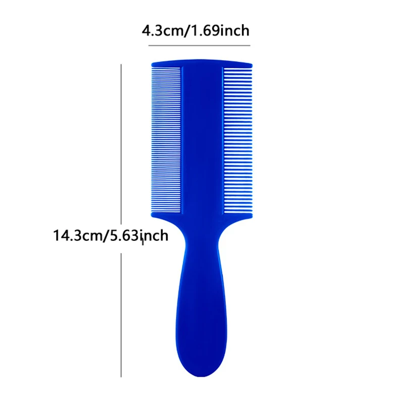 Double Sided Lice Comb Fine Tooth Scalp Massage Comb Professional Flea Removal Grate Ultra-Dense Comb Teeth For Children Pet