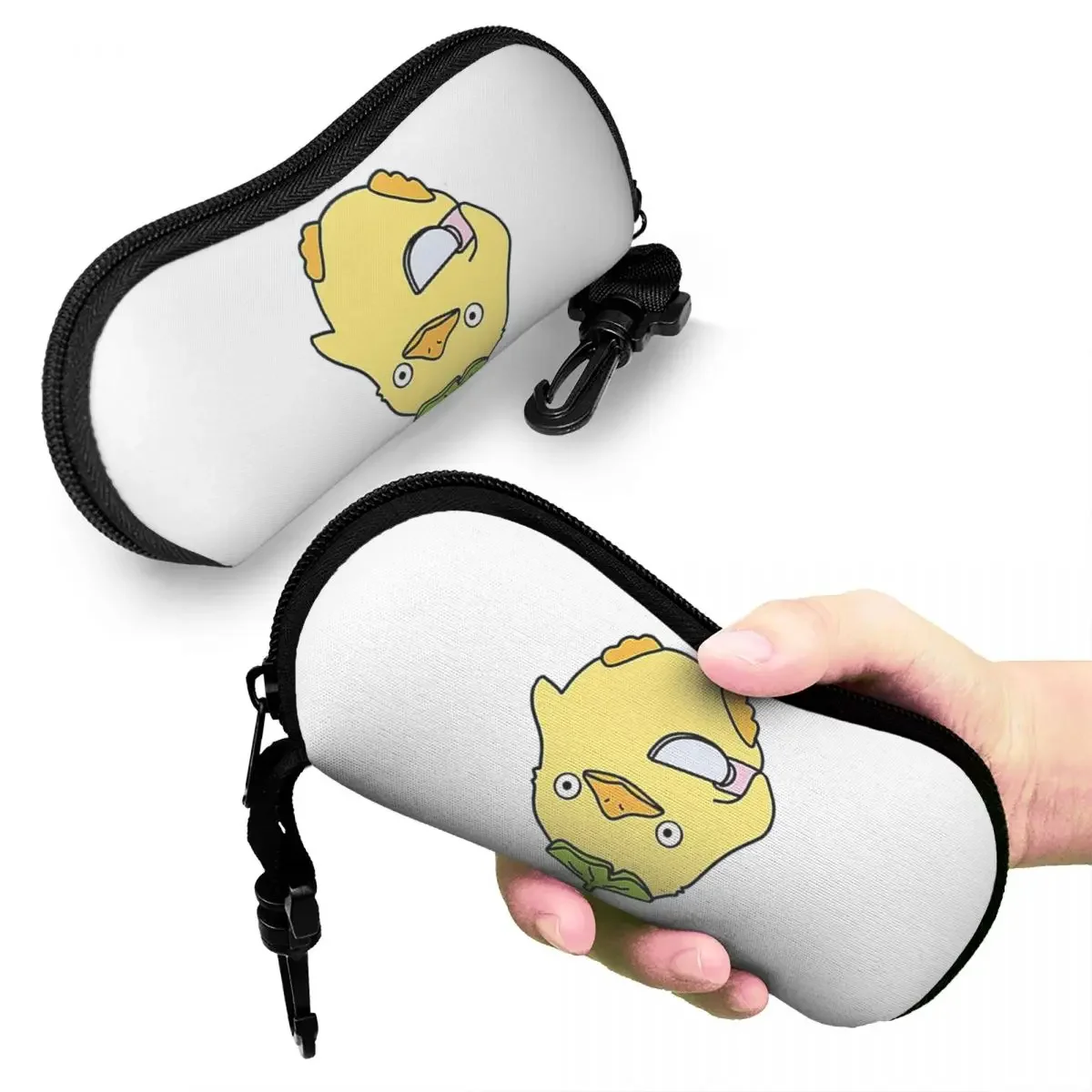 

Knife Duck Studio Ghibli Shell Glasses Case Protector Sunglasses Box Women Men Soft Eyeglass Bag Pouch