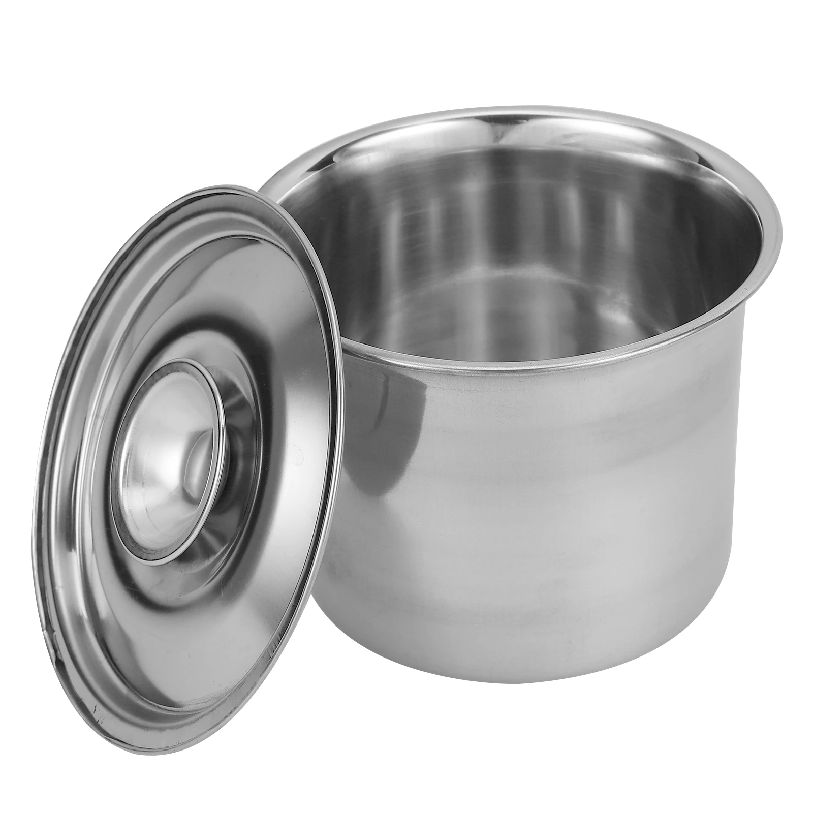 

Stainless Steel Ice Cream Box Containers Storage Keeper Buckets with Lids Freezer For Ice-cream