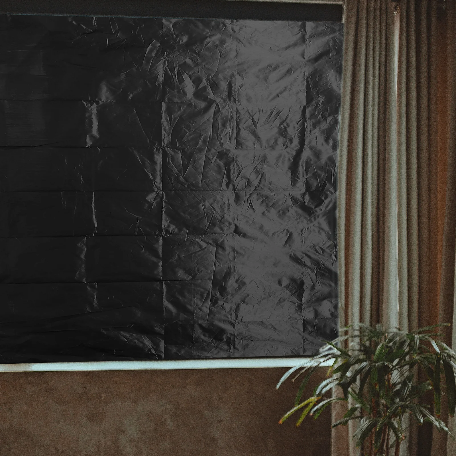 

Blackout Curtains Portable DIY Cuttable Full Shade Travel Blackout Shades Room Darkening Shades Blinds Cloth Windows