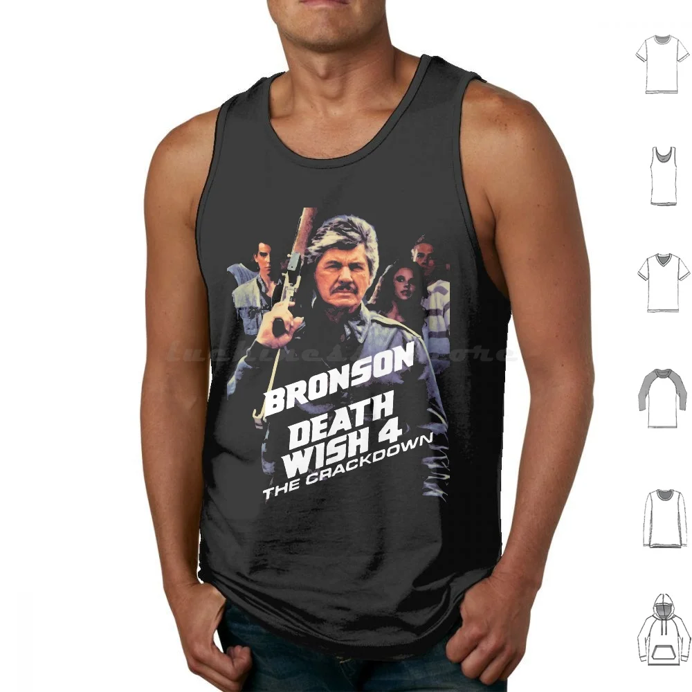 Death Wish 4 : The Crackdown Tank Tops Vest Sleeveless Bronson Bronson Movies Cintage Retro Vintage Movies 80s 80s Movies 80s