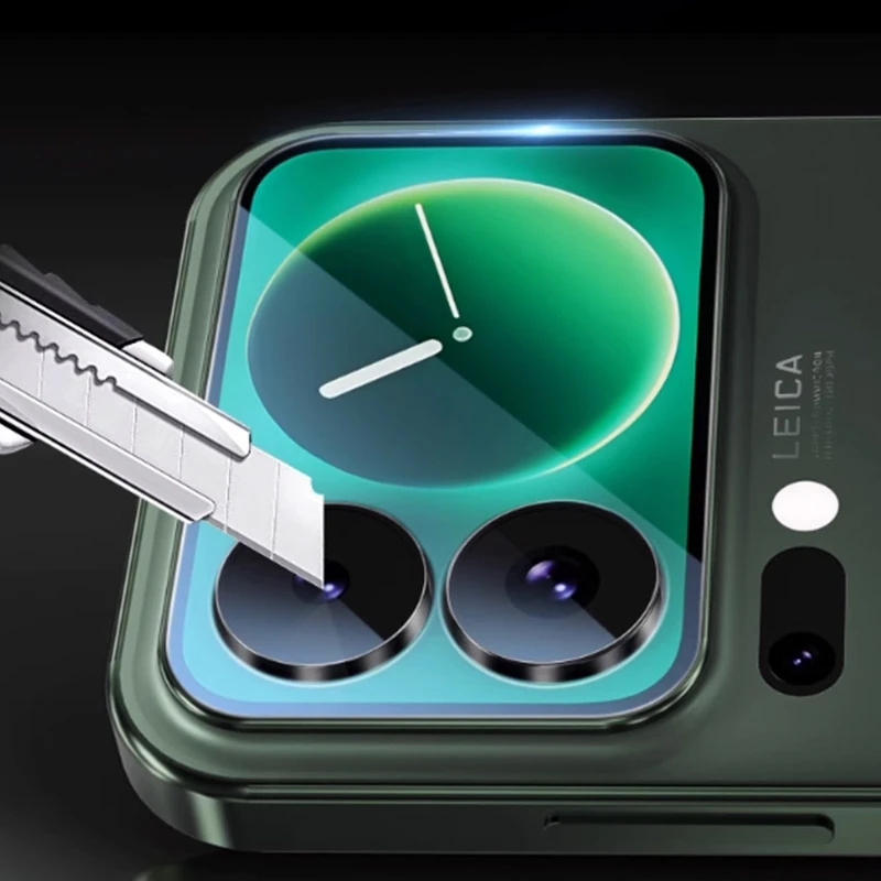 زجاج عدسة الكاميرا المنحني ثلاثي الأبعاد لهاتف Xiaomi 17 Pro Max 17 Pro غطاء كامل لعدسة الكاميرا لهاتف Xiaomi 17Pro زجاج عدسة واقية