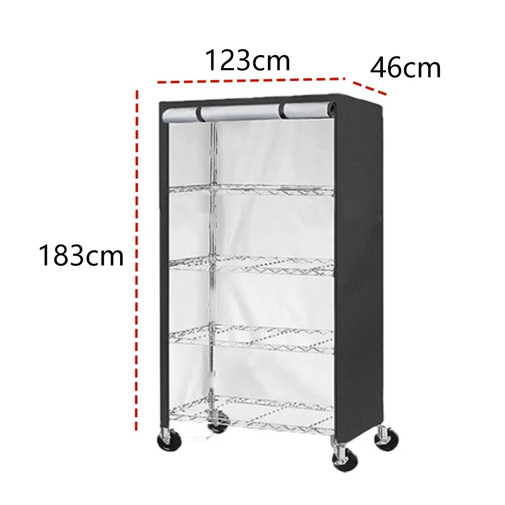 Dustproof Cover Garden Rack Cover For Garden Use Tear-resistant Fabric Weatherproof Protection For Garden Storage