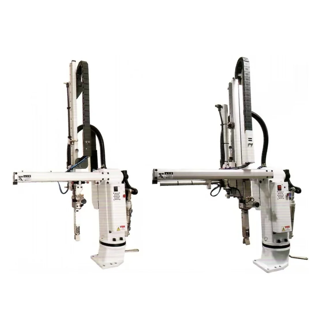 Sprue Picker For Small IMM Swing Arm Robot For Injection Molding Machine Removing Sprues Cut Off Runners