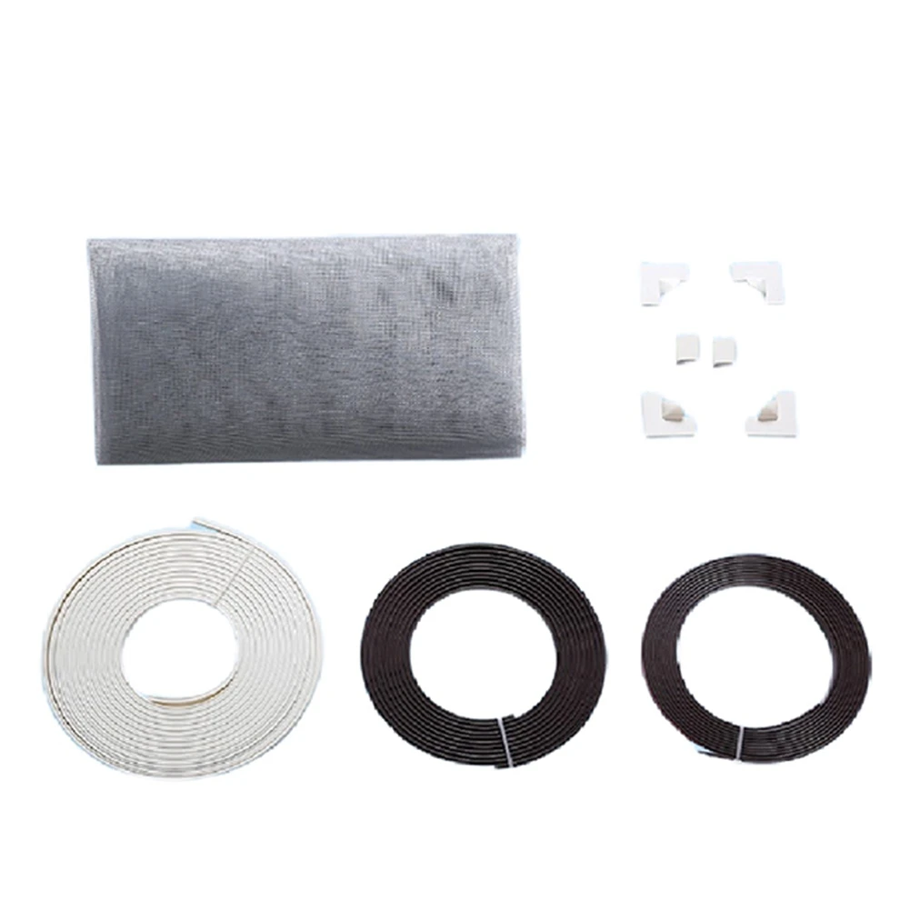 شاشة نافذة AAAF قابلة للتعديل، استبدال شاشة النافذة المغناطيسية بحد أقصى 39 بوصة × 59 بوصة، شاشات نافذة شبكية من الألياف الزجاجية ذاتية الصنع #3