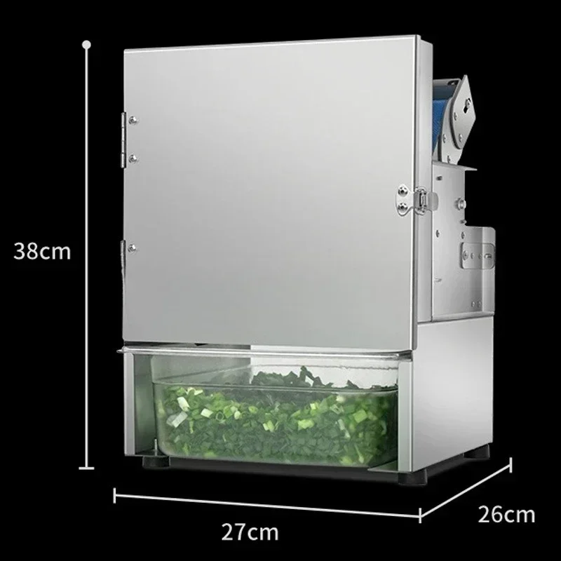 

100W Electric Vegetable Cutter Machine Multifunctional Commercial Pepper Slicing Shredder Cutting Machine Shred for Home Kitchen