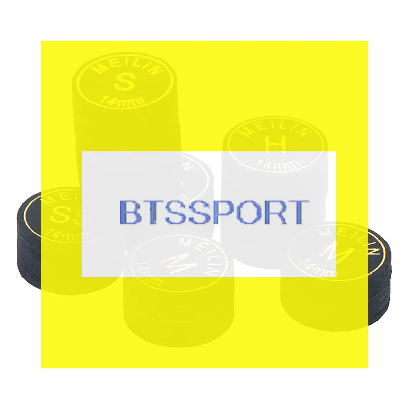 

2pcs/Lot 14mm Japanese Cue Tip Quality Pool Billiard Pigskin Cue Tip 9 Layers Snooker Cue Tip