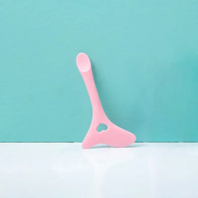 أداة مساعدة مكياج العين مع فرشاة أنف من جل السيليكا قالب متعدد الوظائف على شكل حواجب أدوات مكياج للحواجب