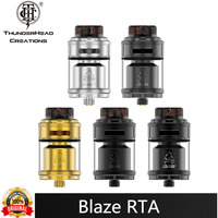 Original Thunderhead Creations Blaze RTA Vape Atomizer 2ml Top Filling Dual Coil 26 Diameter 510 Thread Electronic Cigarette