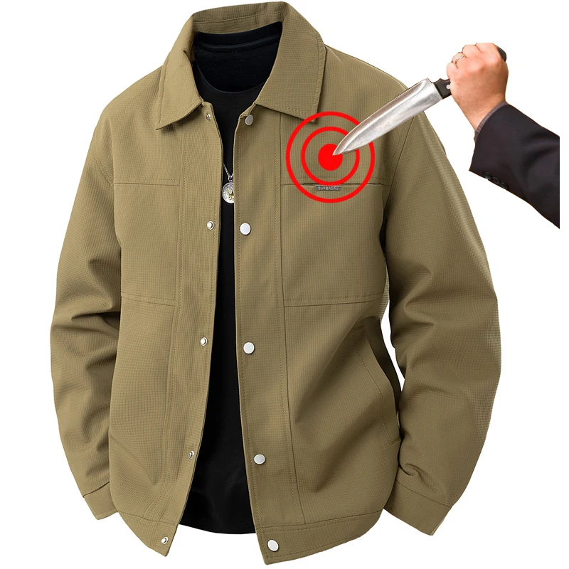 

Self Defense Safety jacket Stealth Anti Cut Anti Knife Clothing Jacket Slash Proof Clothing Security Officer Body Protect Suits