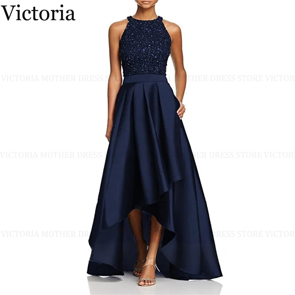 

VICTORIA Modern Wedding Guest Party Dresses 2025 New Customized A-Line Mother of the Bride Dress Satin Sequins Long Evening Gown