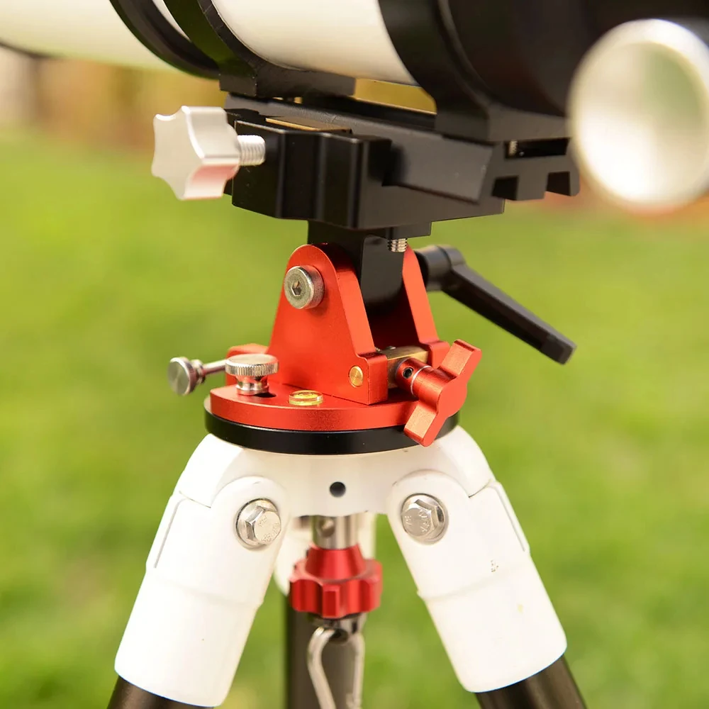 High-Precision All-Metal Latitude Fine-Tuning Adjustment Base Universal Equatorial Mount Seat Astronomy Instrument Accessory