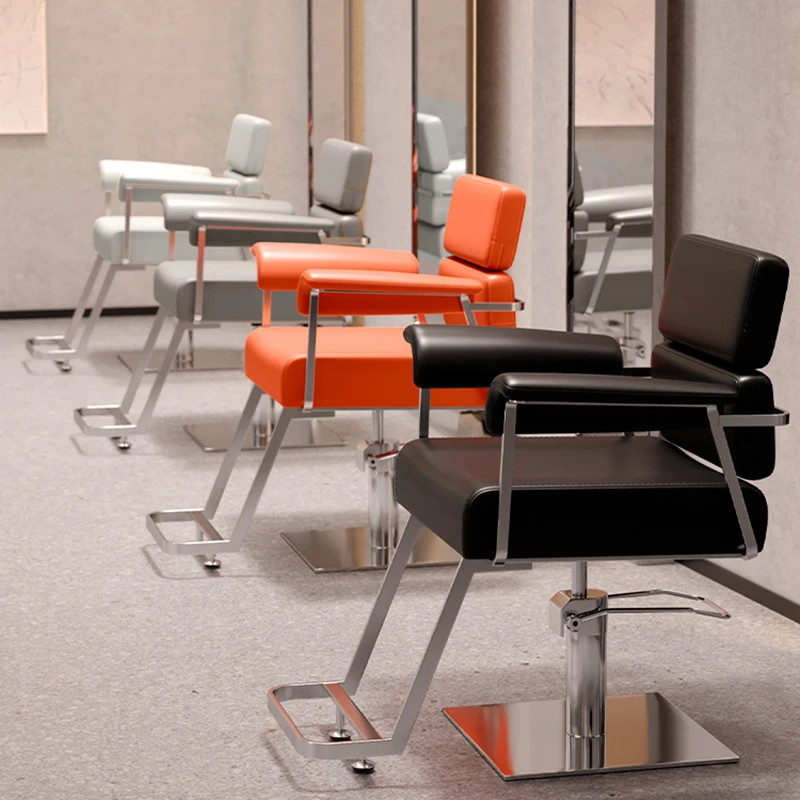 

Вращающийся парикмахерский стул для лица, офисные колеса, стул для маникюра, спа-салона, высокий стул, барбекю, парикмахерское оборудование OK50LF