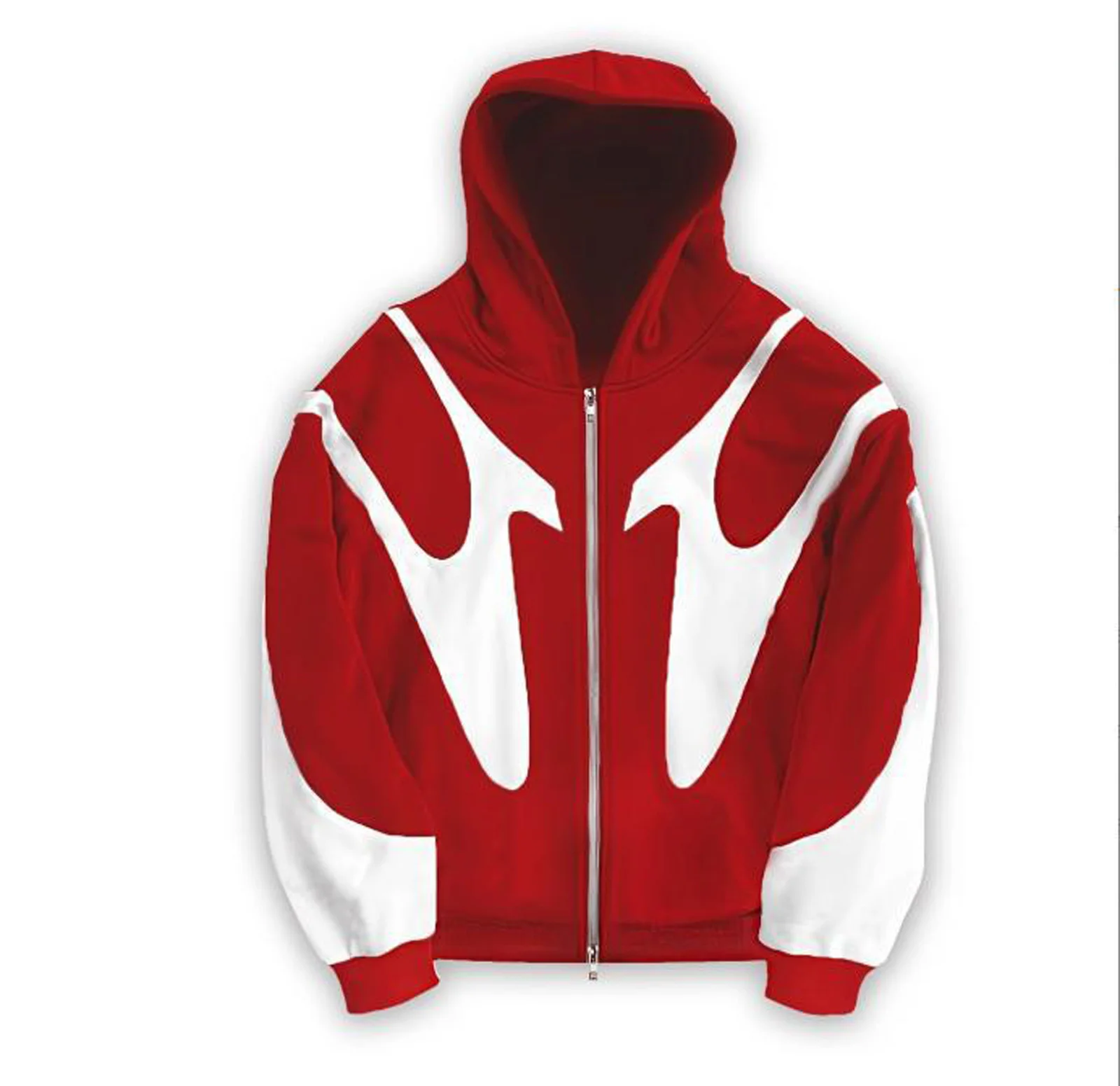 American Retro Letter Printed Devil Pattern Hoodie Y2k Harajuku Casual  Zipper Hoodies Sweatshirt Fashion Highstreet Clothing
