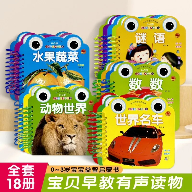 

Baby Early Education Tang Poetry Children's Songs Transportation Animal Fruit Vegetable Enlightenment Puzzle Cognitive Book