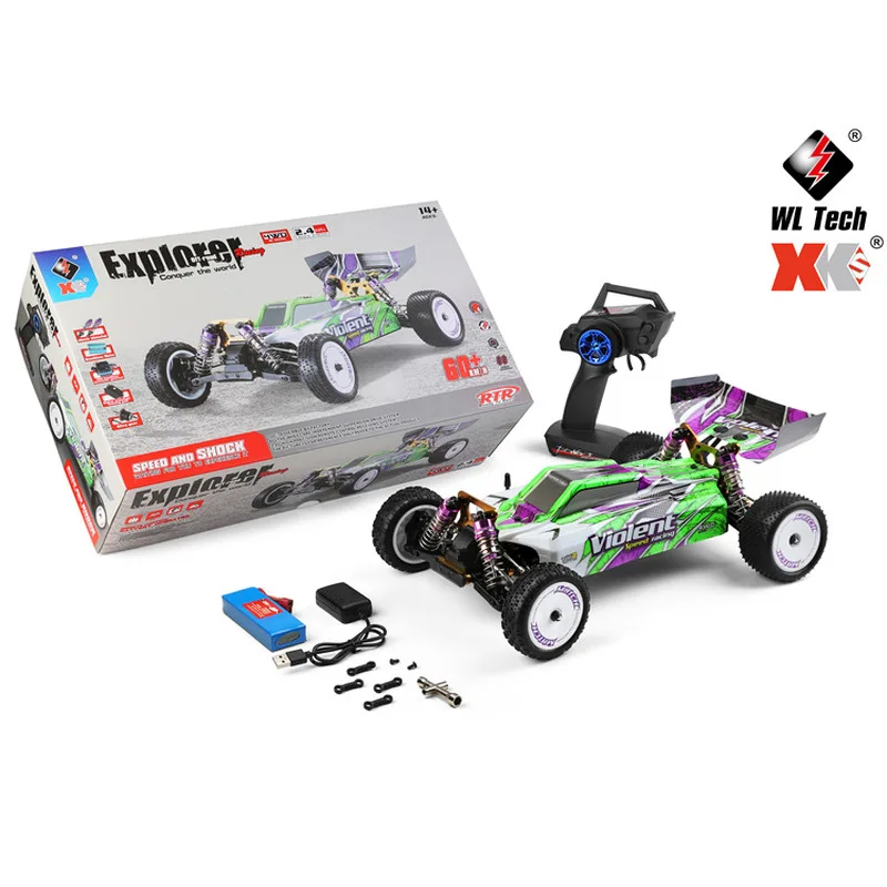 New Product 1:10 Electric Four-Wheel Drive Brushless Rc Off-Road Vehicle Drift High-Speed Stunt Car Simulation Model Toy