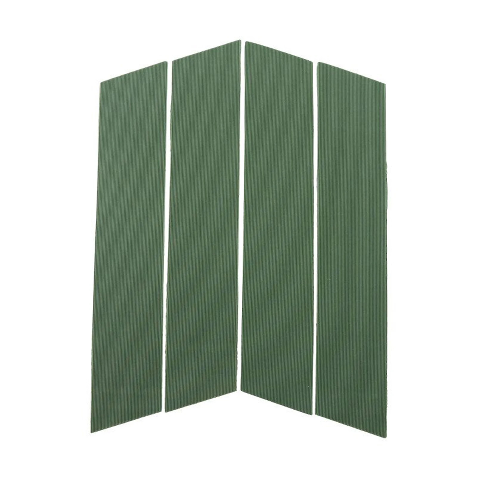 EVA Traction Pad for Surfboard Use with Flexible Structure That Stays Flat on Deck Without Lifting or Wrinkling