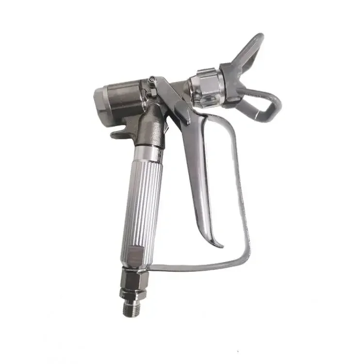 Airless paint sprayer spray machine silver plus 500bar xtr7 4 finger airless spray gun