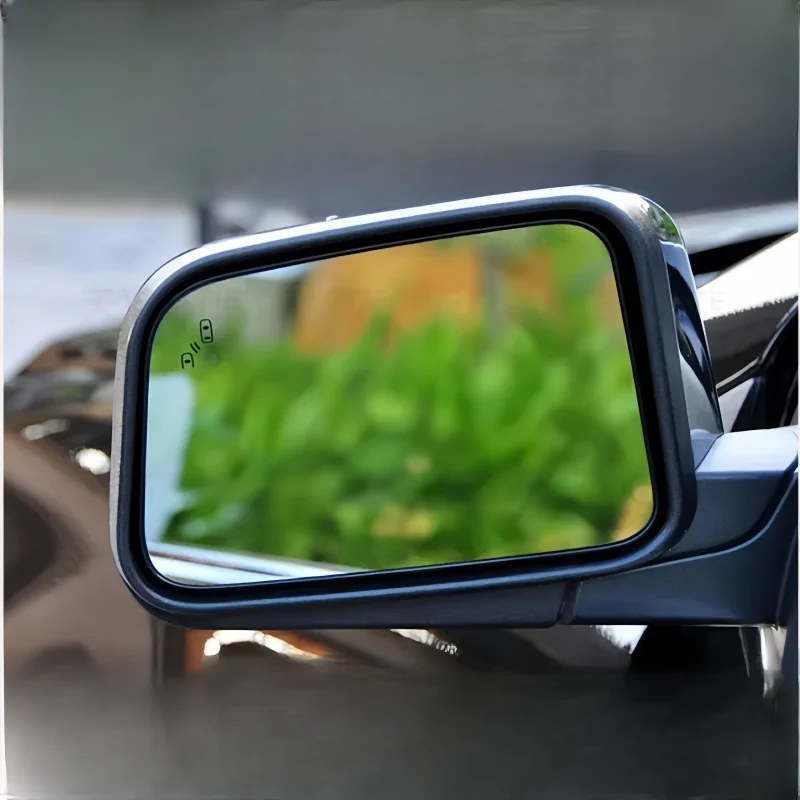 For Ford Edge 2009-2014 Car Accessories Rearview Mirror Lenses Exterior Side Reflective Glass Lens with Heating Blind Spot
