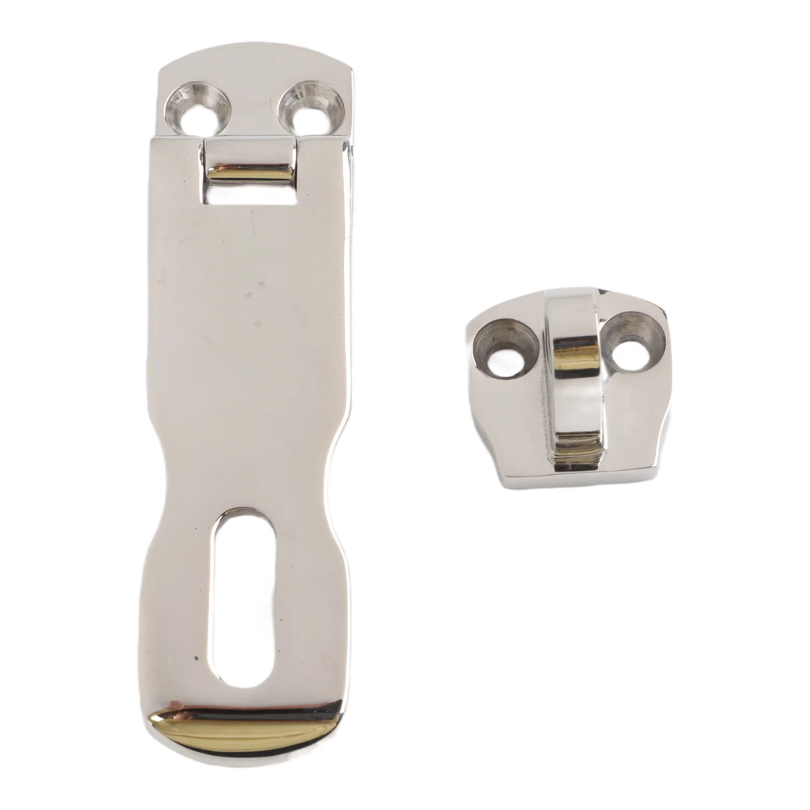 3 Inch Swivel Safety Hasp Marine Grade 316 Stainless Steel Door Locking Latch For Boat Yacht Cabinet Security Hardware