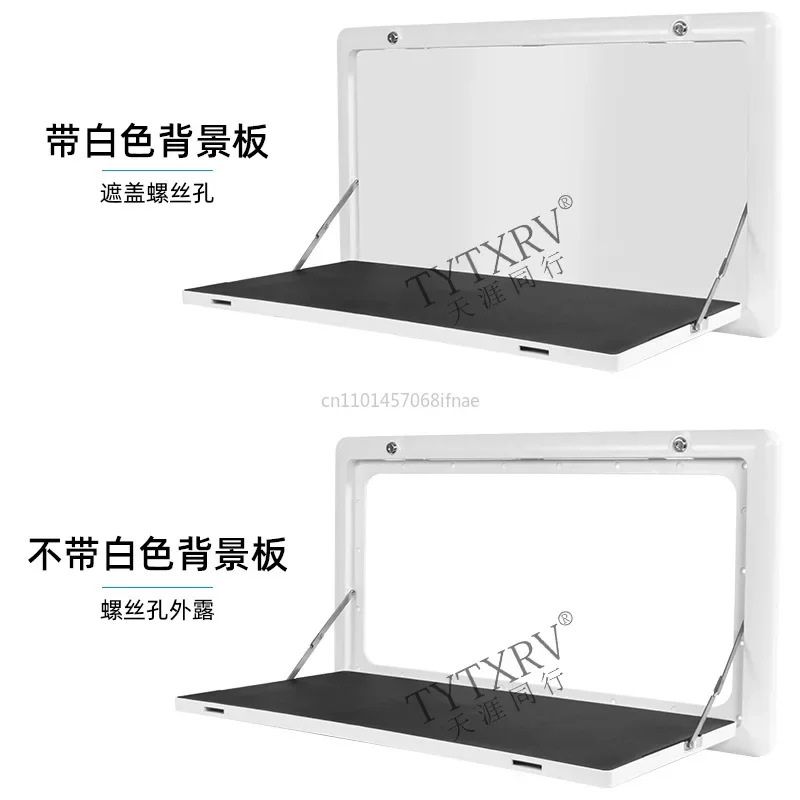 RV modification accessories RV external folding dining table RV with lights dining table External dining table Storage rack
