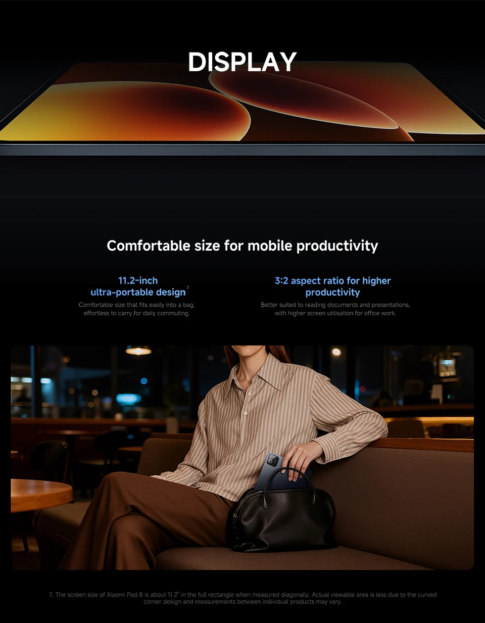 Global Version Xiaomi Pad 8 13MP Camera 11.2' 144Hz Display Mi Tablet Snapdragon® 8s Gen 4 CPU 9200mAh 45W Turbo Charging