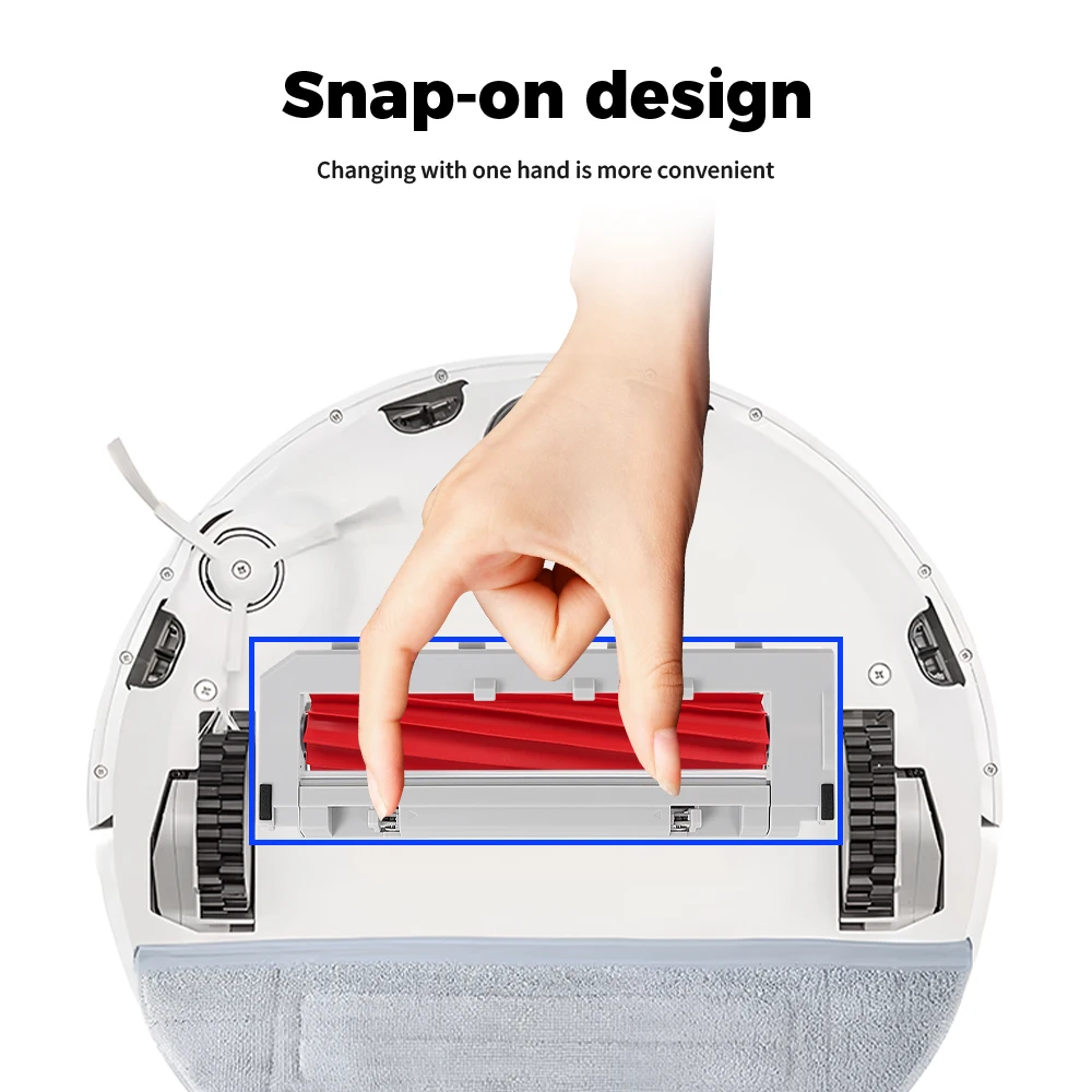 Основная крышка роликовой щетки для Xiaomi Roborock S7/S7MAX/S70/S7 MAXV/T7S/T7S PLUS/G10/G10S/G10S PRO запасные части для робота-пылесоса