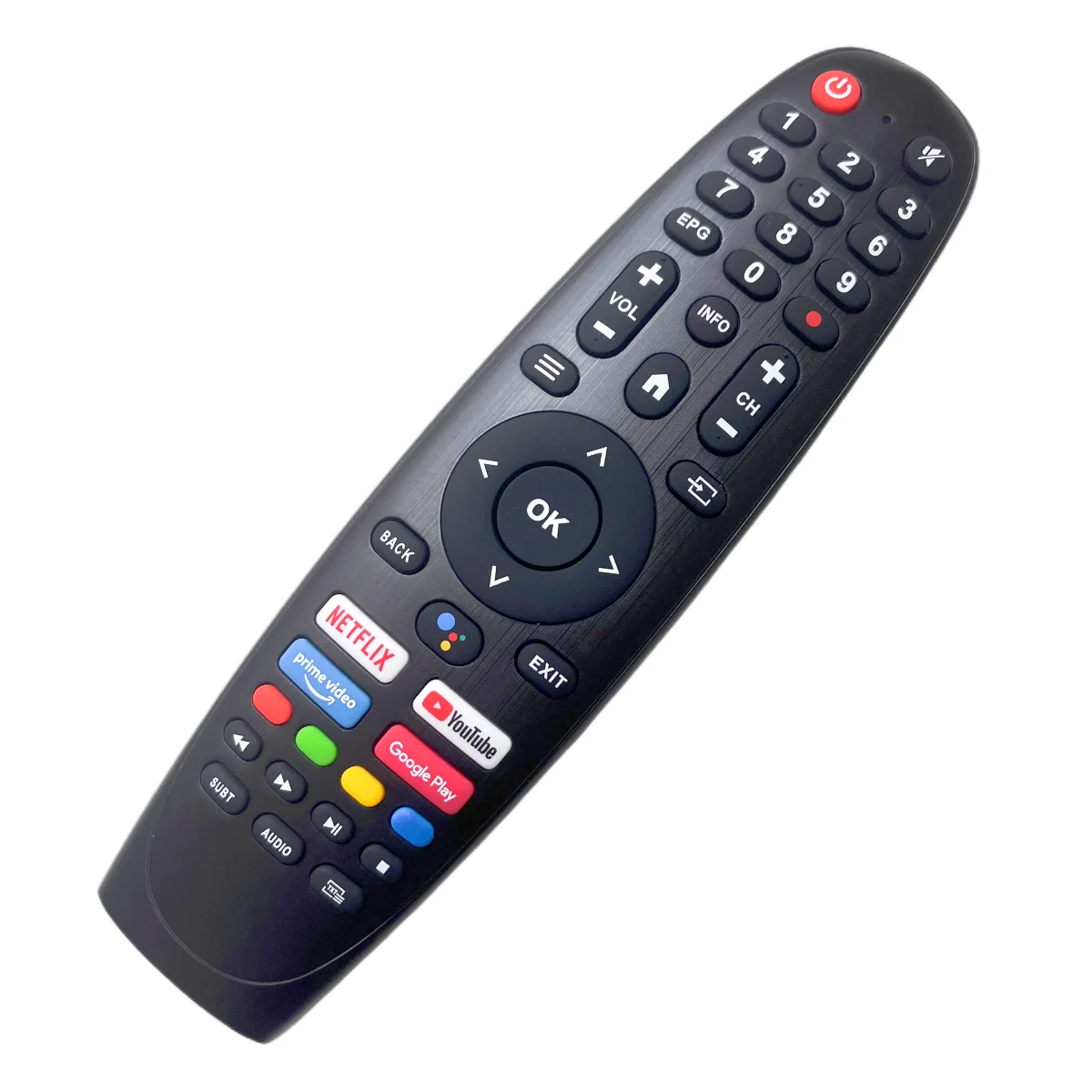 Replacement Remote Control for Star-X 55UH680V & Sansui ES50V1UA & EKO K240HSGHD Android Smart LCD LED 4K TV