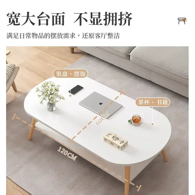 AOLIVIYA Official Coffee Table Small Table Small Tea Table Modern Minimalist Home Living Room Dining Room Tea  Tatami