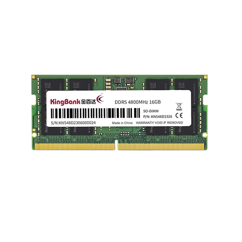 Kingbank DDR5 16GB 32GB 4800/5600MHZ 1.1V SODIMM Laptop Memory