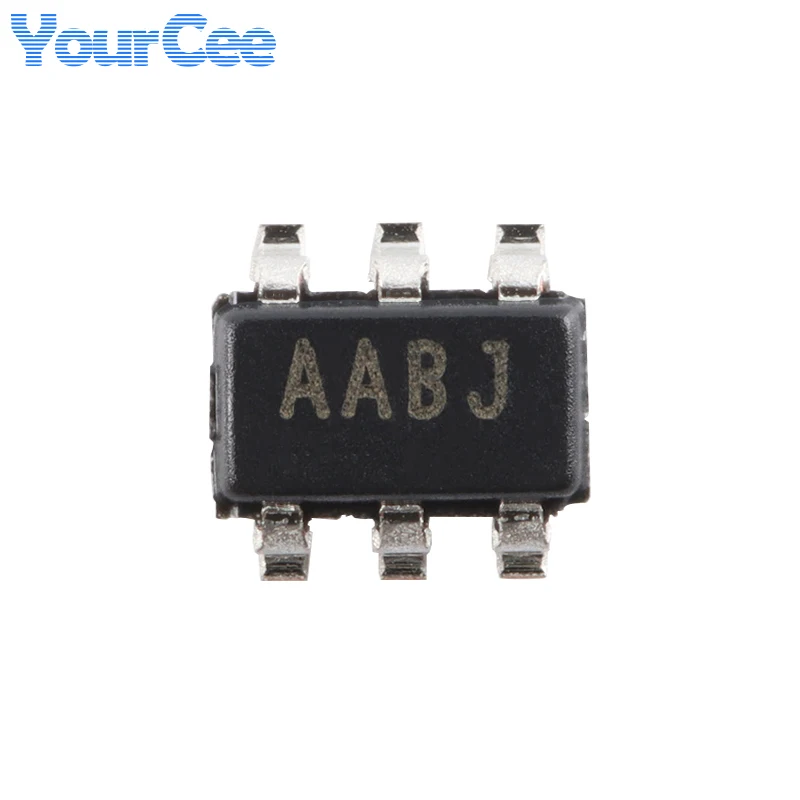 10PCS/1PC MAX6577ZUT+T SOT-23-6 AABJ MAX6577 SOT Temperature Sensor Chip Cycle Time/Frequency Output IC Integrated Circuit