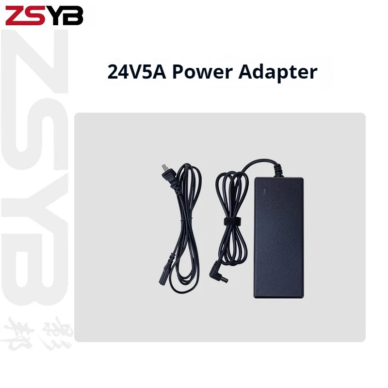 ZSYB 24V5A 20V5A Power Adapter การถ่ายภาพโคมไฟอุปกรณ์เสริม Ergonomic Handle สําหรับ Zhiyun Light Charger สําหรับ S100 W80B W120B