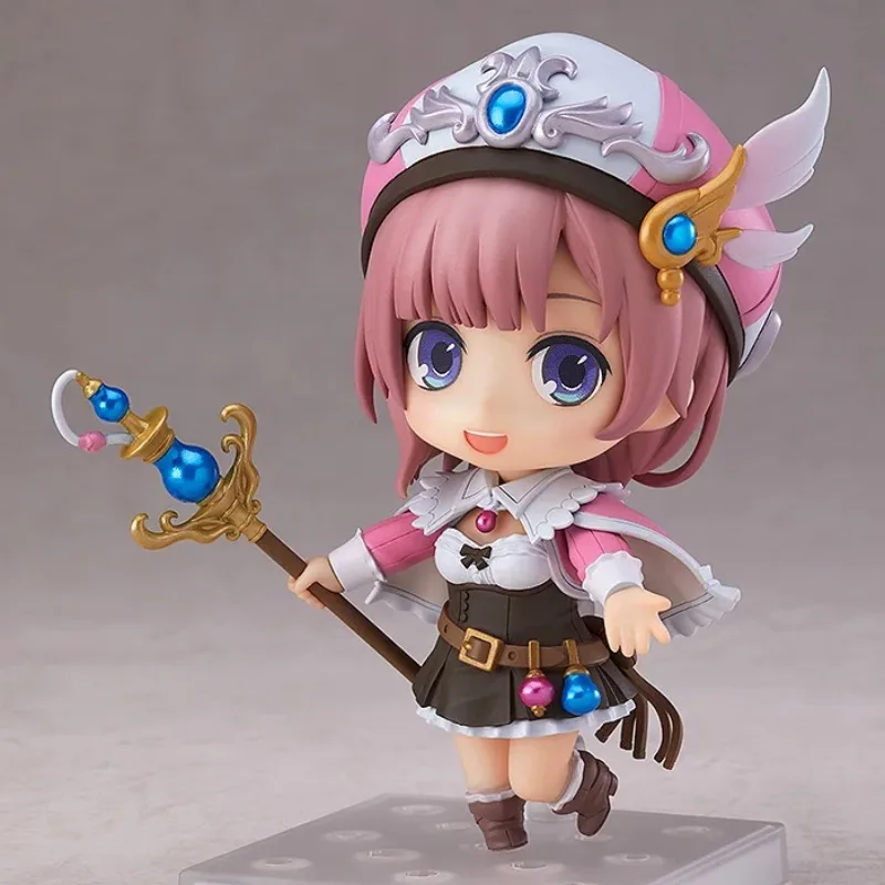 

100% Original:Atelier Meruru Rororina Fryxell Q version figma PVC Action Figure Anime Figure Model Toys Figure Doll Gift