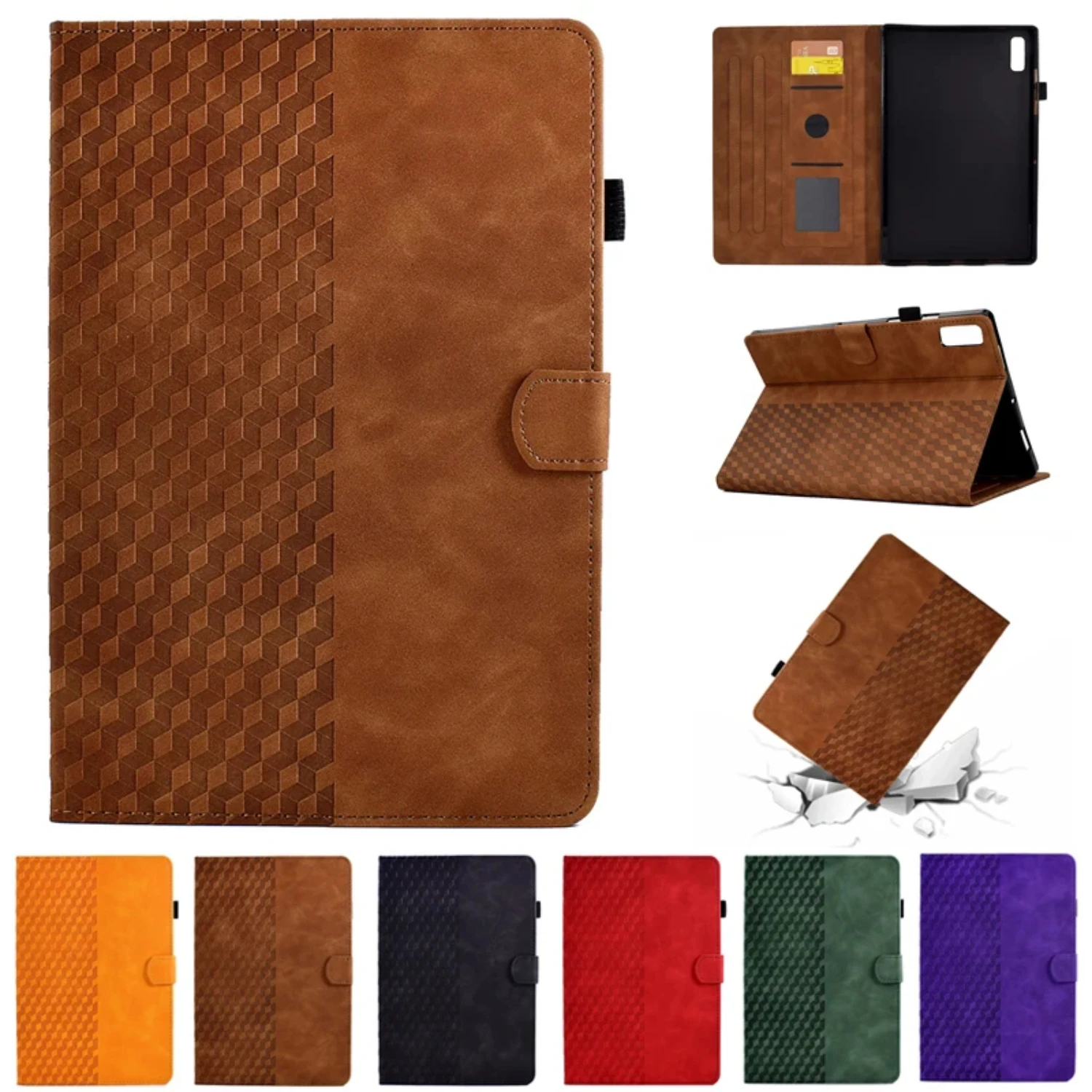 Elegant and Durable Luxury Stand Wallet Tablet Funda Case for Etui Tab P11 Gen2 11.5