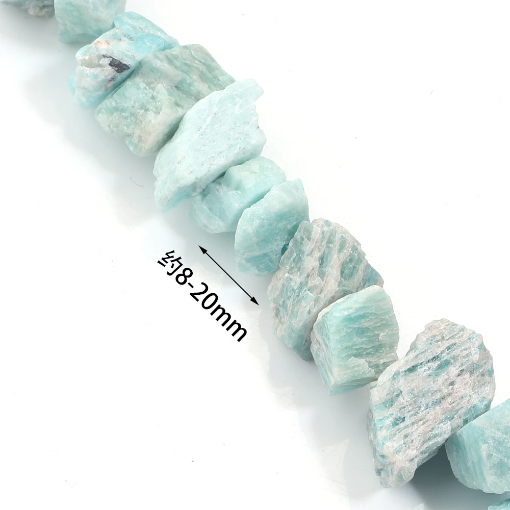 8-20mm Natural Stone Irregular Beads Freeform Raw Stone Nugget Amethysts Amazonite Minerals  Crystal Bead Diy For Jewelry Making