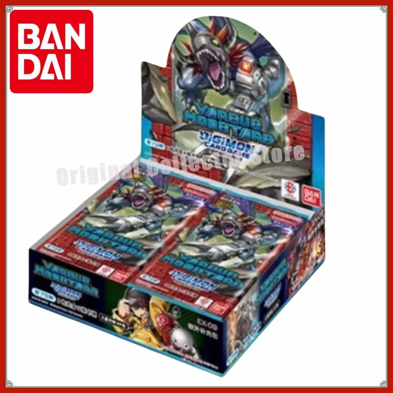

Оригинальные карты Bandai Digimon DTCG, коллекционная игра, китайский цифровой монстр EX09-VERSUS MONSTERS, пополняющая сумка, коллекционный подарок ребенку