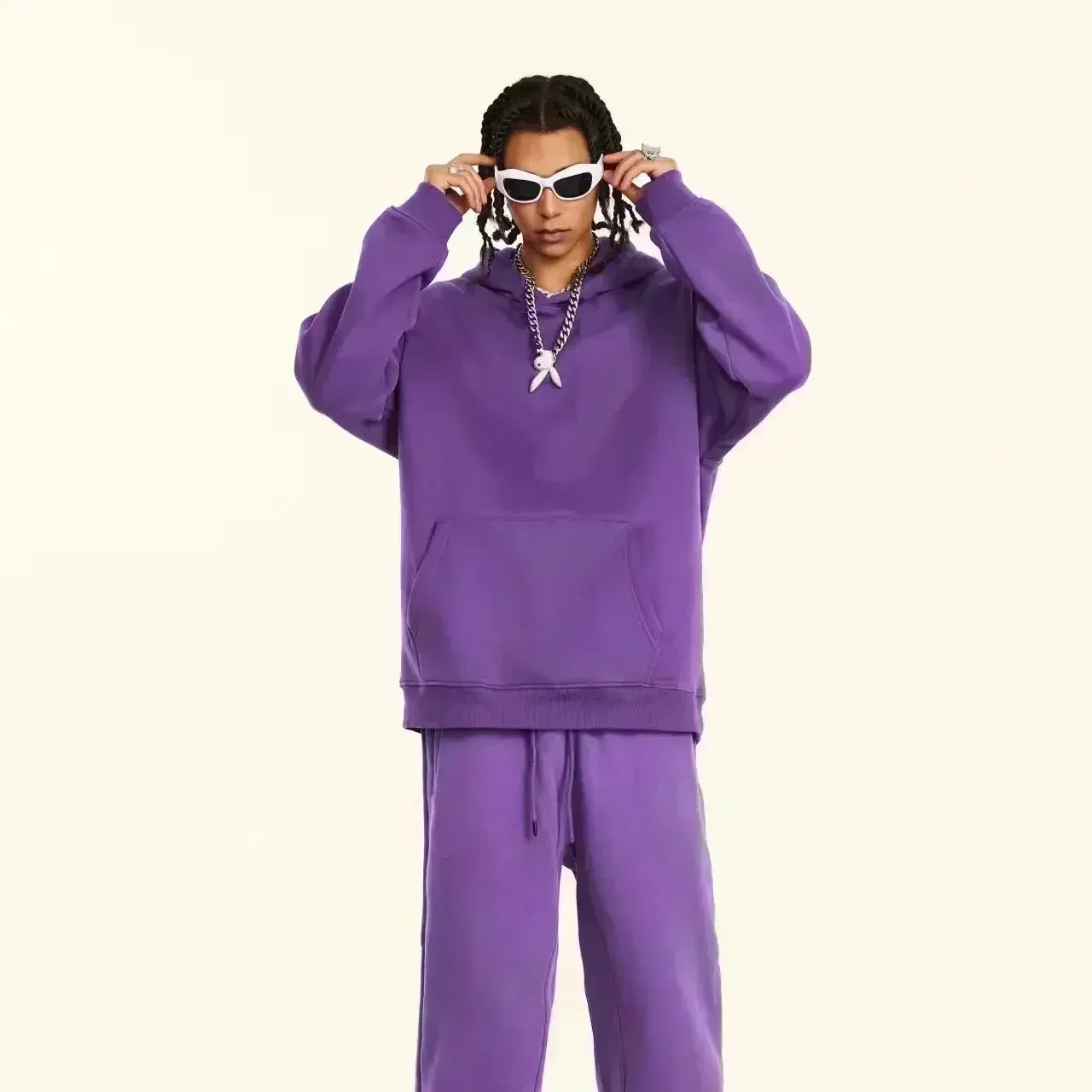 Kapuzenpullover für Herren und Damen, modische Hip-Hop-Freizeitpullover, Herbstkollektion, für Jungen und Mädchen, Schwarz, Streetwear, Juicewrld – Detail 4