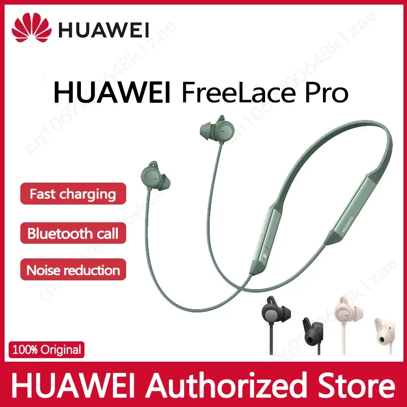 

HUAWEI FreeLace Pro Wireless Headphones Dual-mic Active Noise Cancellation Earphone 14MM Powerful Dynamic Neckband Earbuds