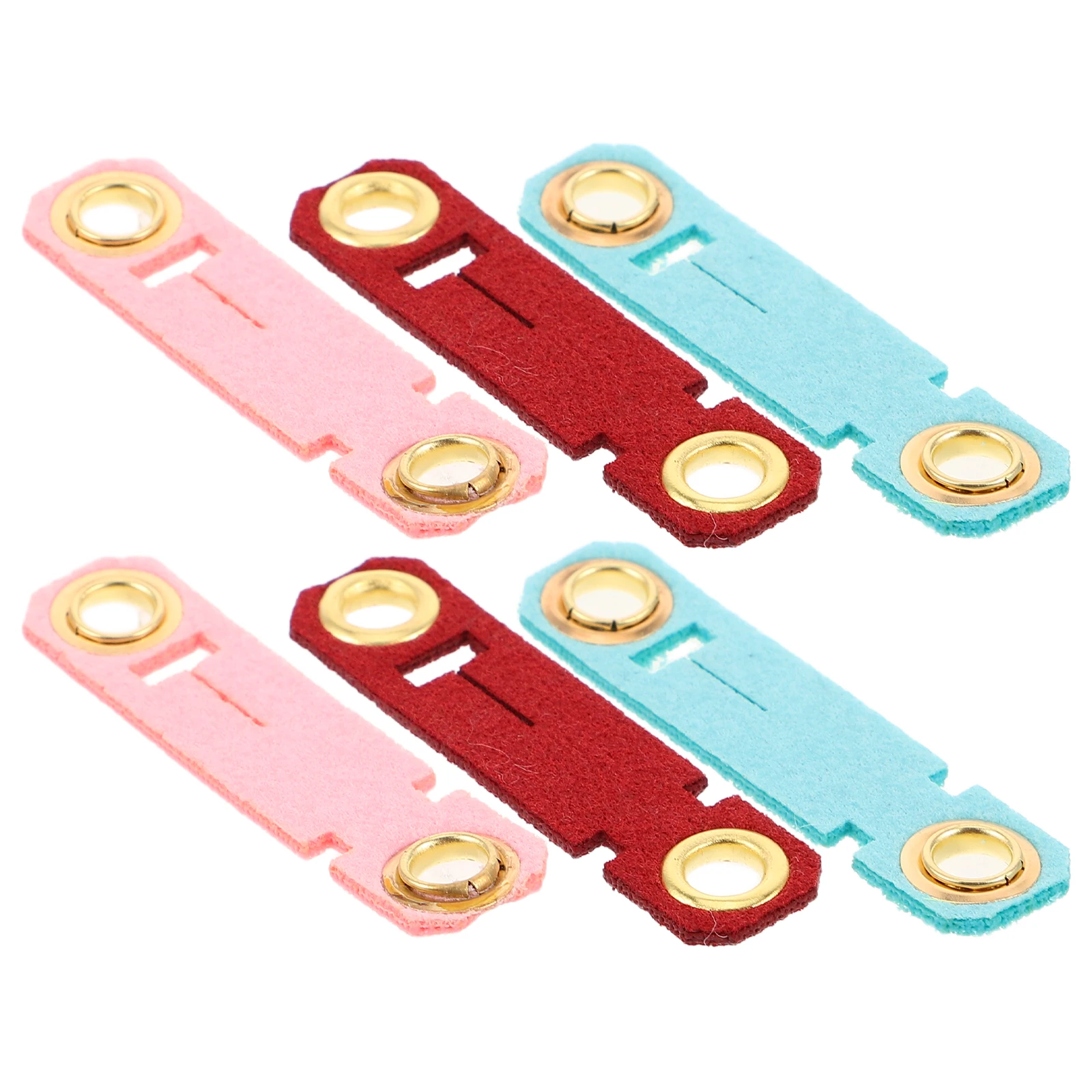 

6 Pcs Parrot Anklet Training Leg Bands Bird Flying Leash Peony Poultry Ring Metal for Foot Rings Open Parrots Birds