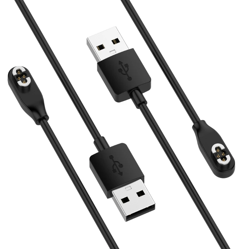 E56B USB Quick Charging Cable Cord with Attachment Secure Connection, Portable Suitable for Open Swim S710 Headphone