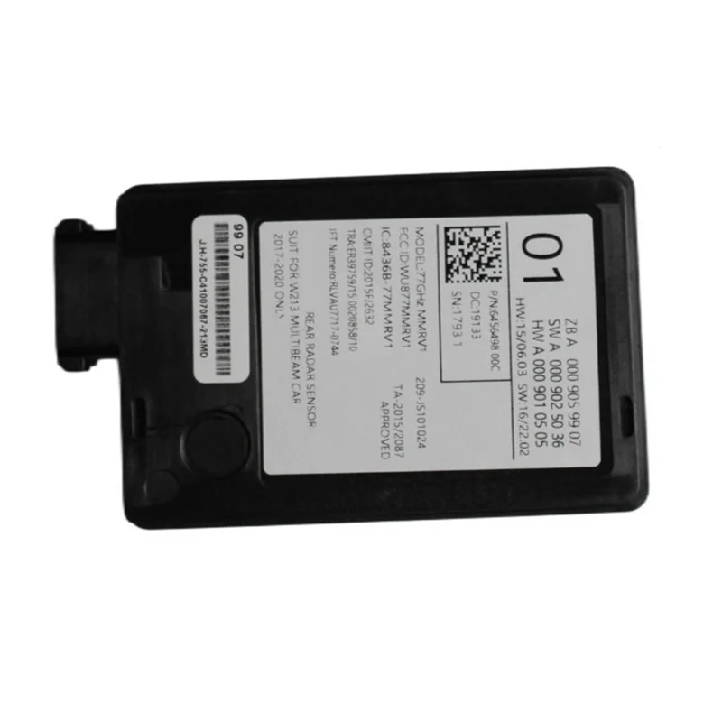 

Top Sale New Rear Radar Sensor Blind Spot Detection (BSD) A0009059907 For Benz E Class W213 17-20 Collision Warning Module