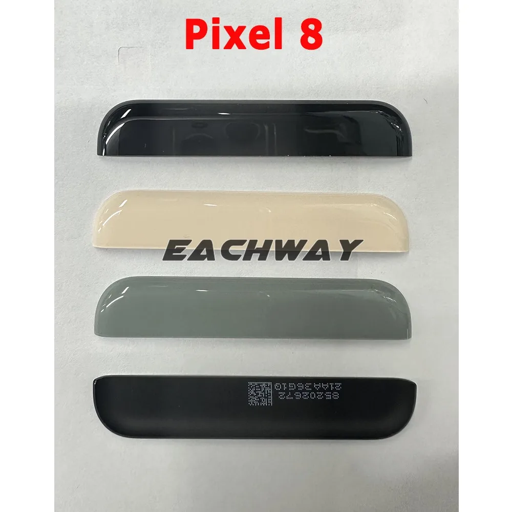 New For Google Pixel 8 Pro Rear Cover Glass Strips Replacement Parts For Google Pixel 8 Battery Back Cover Glass Strips