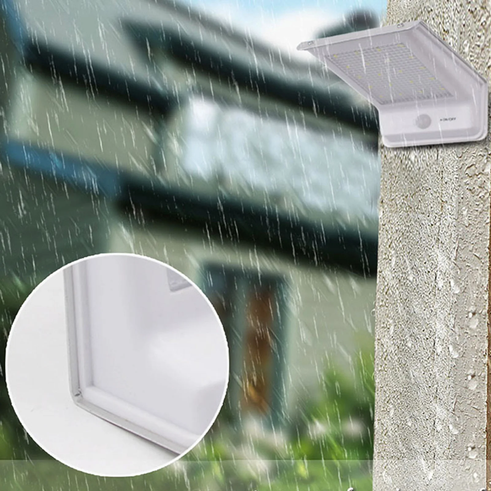 

20 LED Solar Motion Sensor Wall Light Outdoor Waterproof Garden Porch Deck Fence Driveway Pathway Lights Human