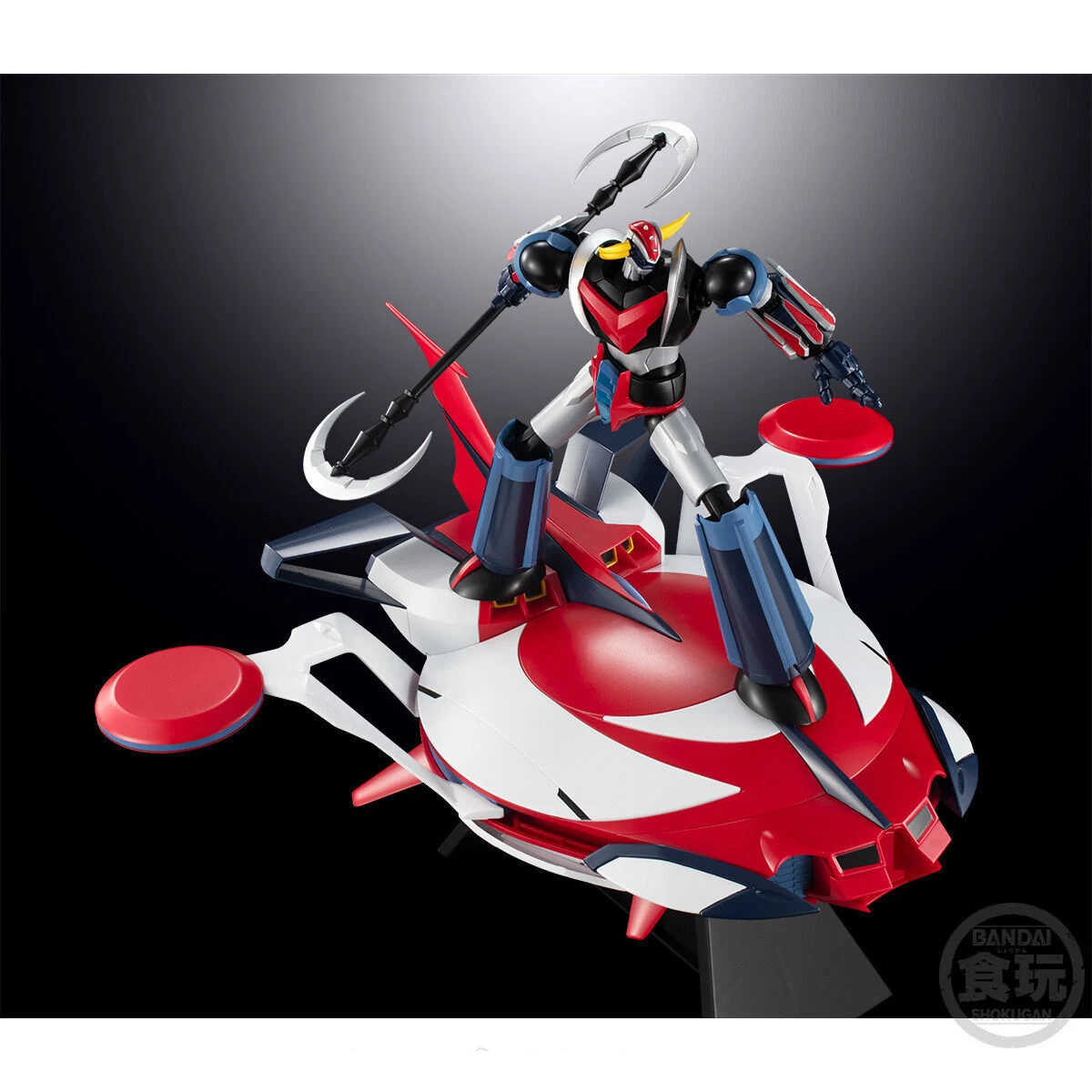 Original BANDAI SMP UFO RobotGrendizer U Grendizer SPAZER Assembly Model Ver. Anime Action Figures Model Collection Toy