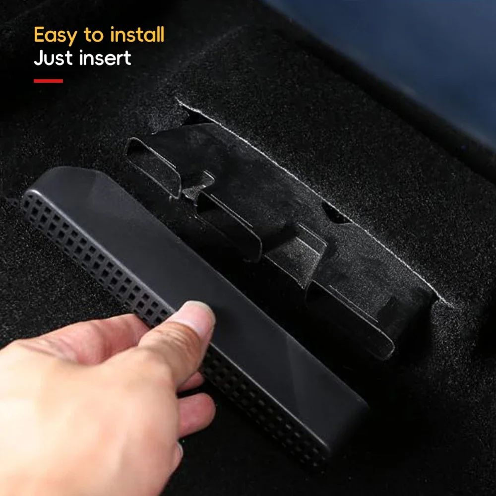 

2pcs Car Air Vent Anti-blocking for BYD Atto 3 EV 2022 2023 Under Seat Car Air Outlet Cover Dust Cover Atto3 Accessories ABS